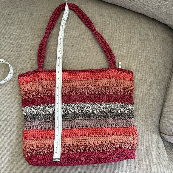 The Sak Multicolor Crochet Tote Bag (A0017) - Picture 3 of 15